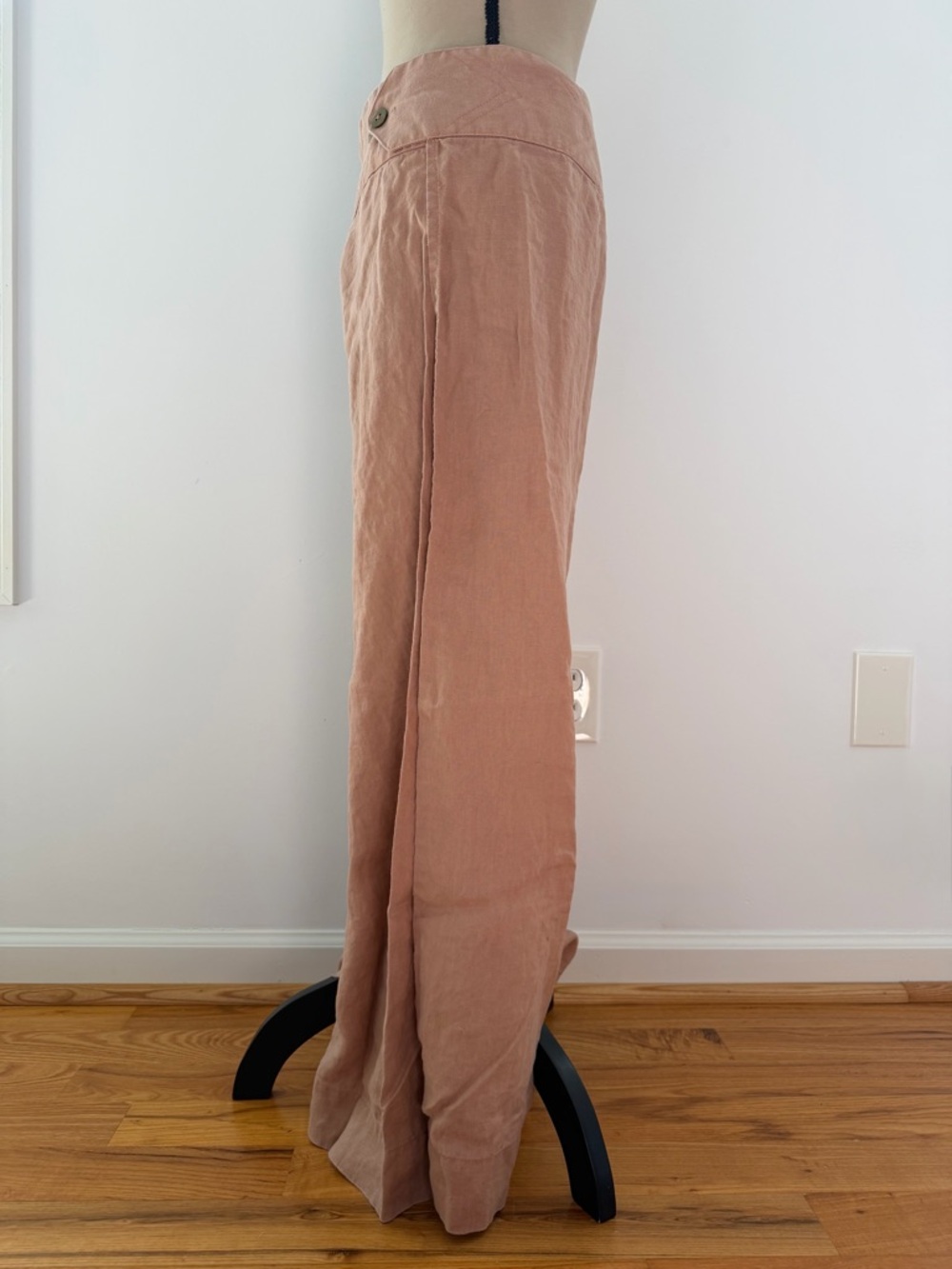 Chintamani Alchemi Button Linen Pants - Picture 2 of 11
